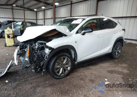 2021 Lexus Nx 300 F Sport from USA, damaged, VIN JTJSARBZ1M2191277